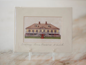 Matted Laura Plantation Magnet