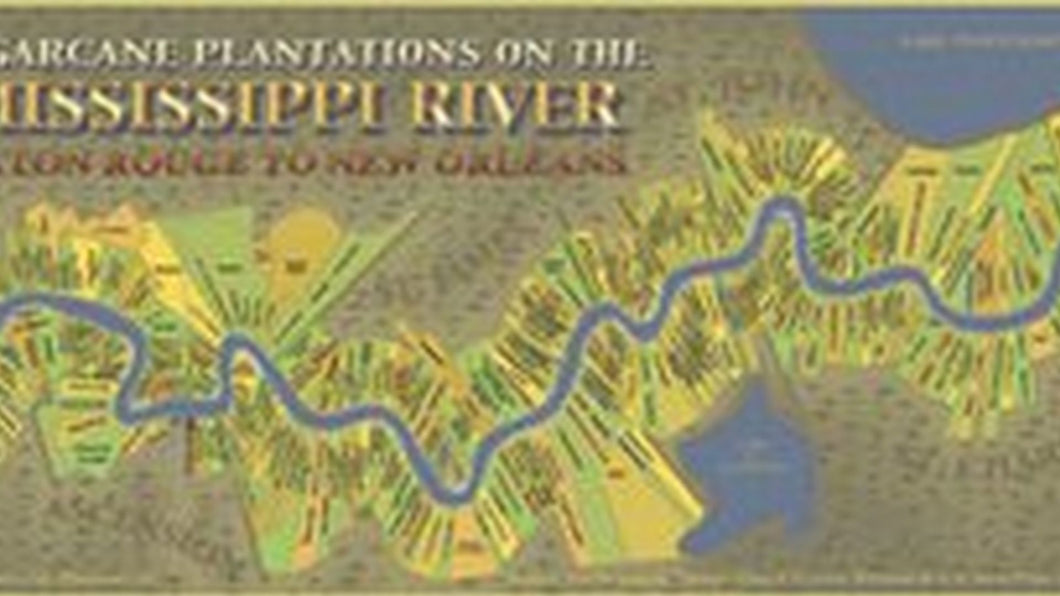 River Road Sugarcane Plantations Map