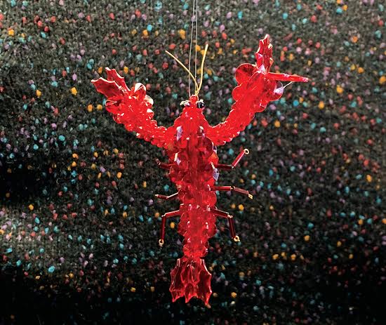 Red Crawfish Ornament